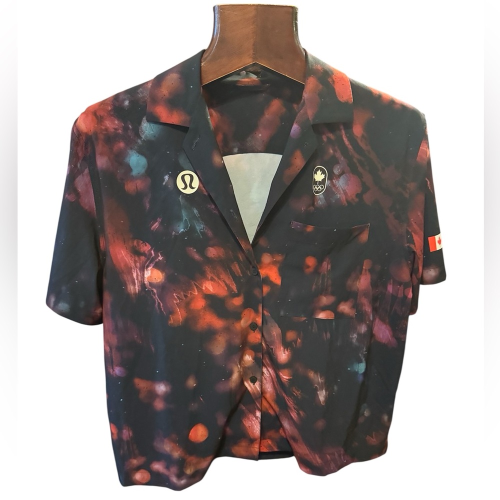 lululemon Team Canada Button Down Paris 2024 Men's XS